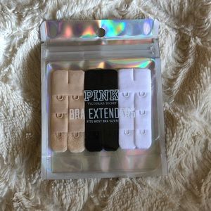 VS Pink Bra Extenders